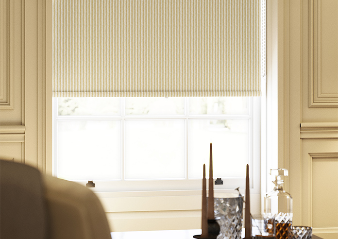 Emily Bond Oscar Stripe, Gold - Roller Blind - Image 5